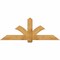 Ekena Millwork Redmond Rough Sawn Timber Gable Bracket, Western Red Cedar, 72"W x 27"H x 4"D x 6"F, 9/12 Pitch GBW072X27X0406RED00RWR - alternate 1